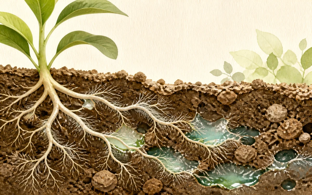 植物不是被動喝水——根如何調整自己，把水吸進來？