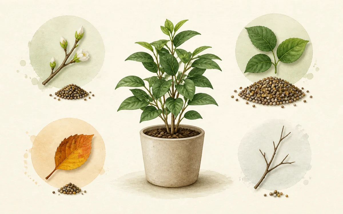 植物不同季節，施肥量為什麼不能一樣？