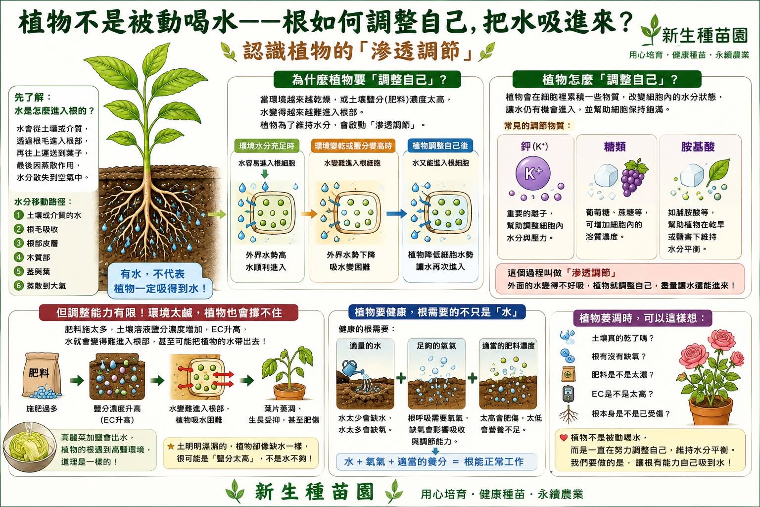 植物不是被動喝水——根如何調整自己，把水吸進來？